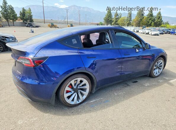 7SAYGDEF3PF682521 2023 TESLA MODEL Blue Задня права чверть