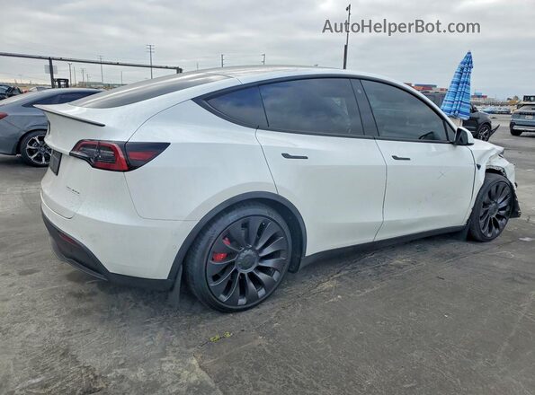 7SAYGDEF4NF507661 2022 TESLA MODEL White Задня права чверть
