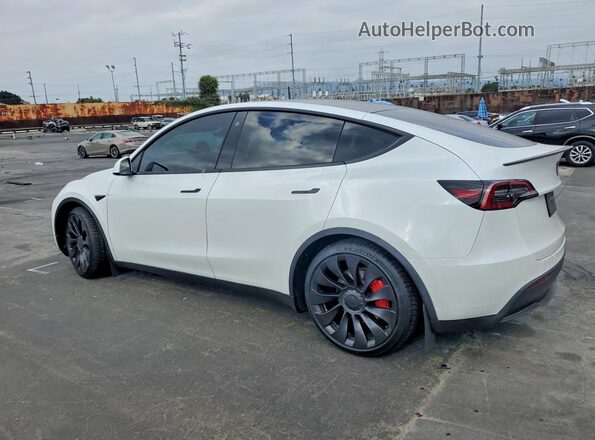 7SAYGDEF4NF507661 2022 TESLA MODEL White Задня ліва чверть