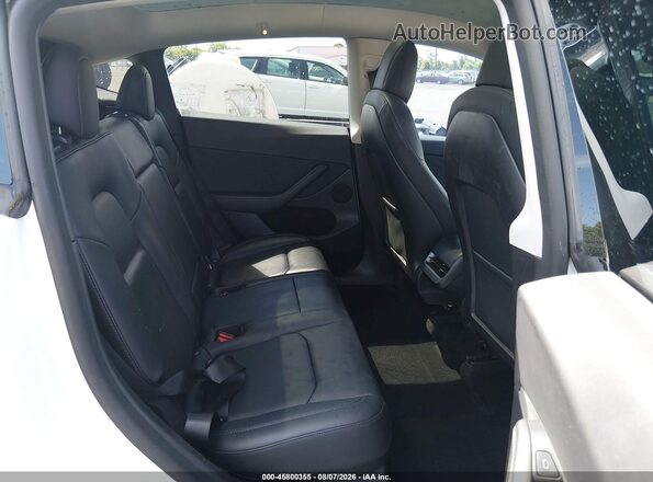 7SAYGDEF4NF532902 2022 TESLA MODEL Y White VIN կոդի պիտակի տեսք
