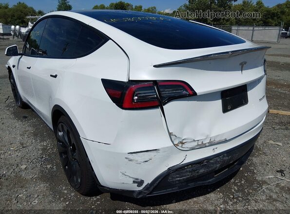 7SAYGDEF4NF532902 2022 TESLA MODEL Y White Դիմացի տեսք