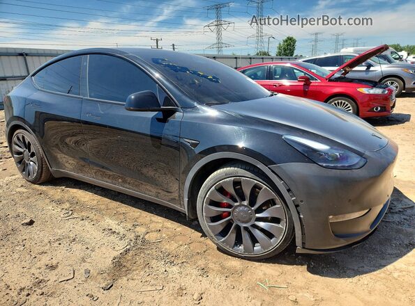 7SAYGDEF4NF567973 2022 TESLA MODEL Black წინა მარჯვენა