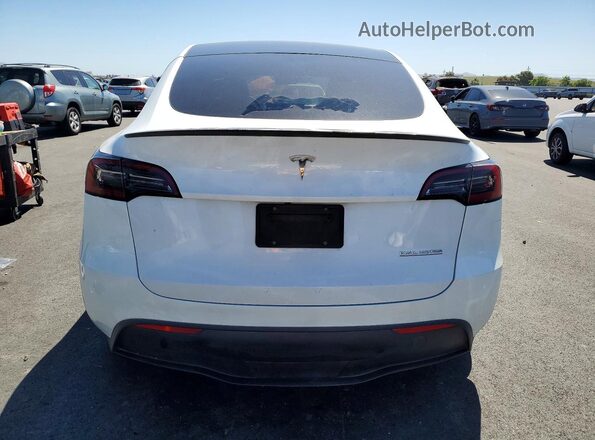 7SAYGDEF4PF593749 2023 TESLA MODEL White Vista trasera