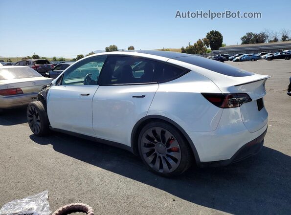 7SAYGDEF4PF593749 2023 TESLA MODEL White Trasero izquierdo