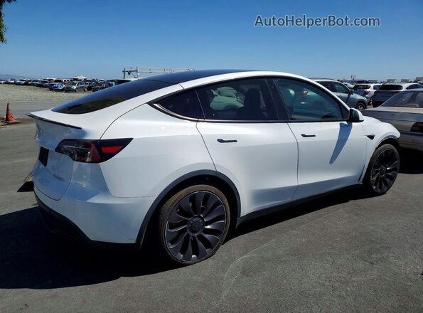 7SAYGDEF4PF593749 2023 TESLA MODEL White Trasero derecho