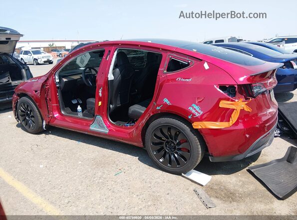 7SAYGDEF4RA268986 2024 TESLA MODEL Y Red 