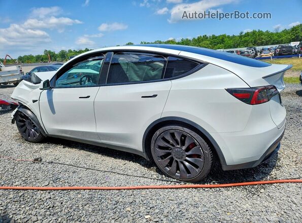 7SAYGDEF5NF308747 2022 TESLA MODEL Белый Задняя левая четверть