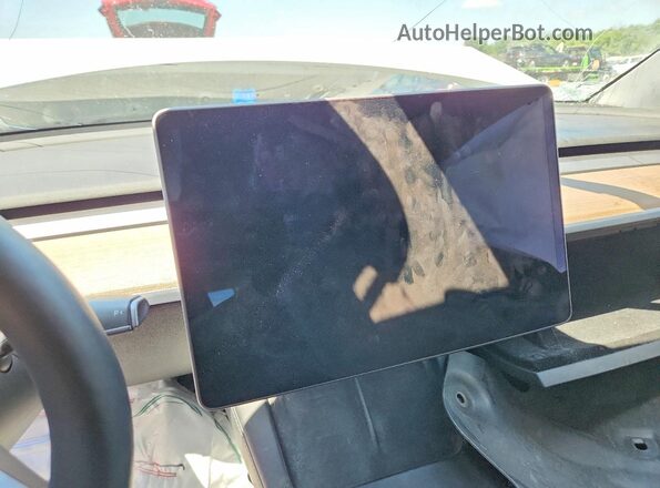 7SAYGDEF5NF308747 2022 TESLA MODEL Белый Вид щитка приборов