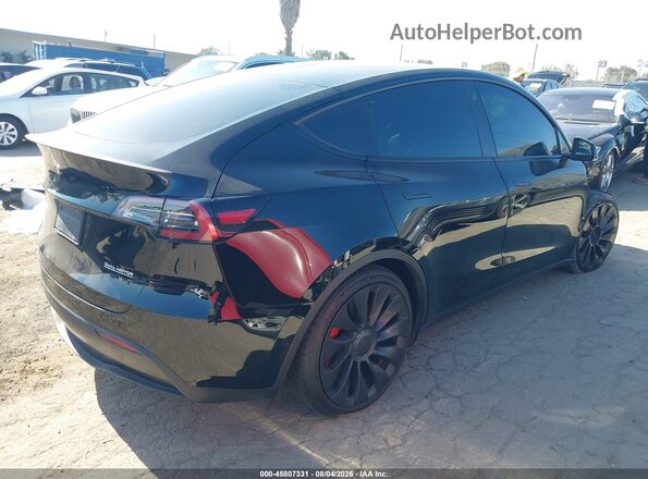 7SAYGDEF5NF328061 2022 TESLA MODEL Y Black Հետևի աջ