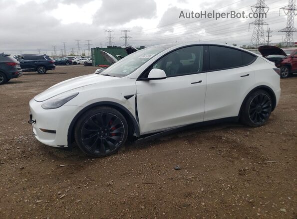 7SAYGDEF5NF516109 2022 TESLA MODEL Белый Задняя левая четверть