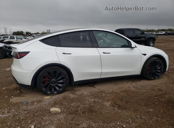 7SAYGDEF5NF516109 2022 TESLA MODEL Белый Вид панели приборов