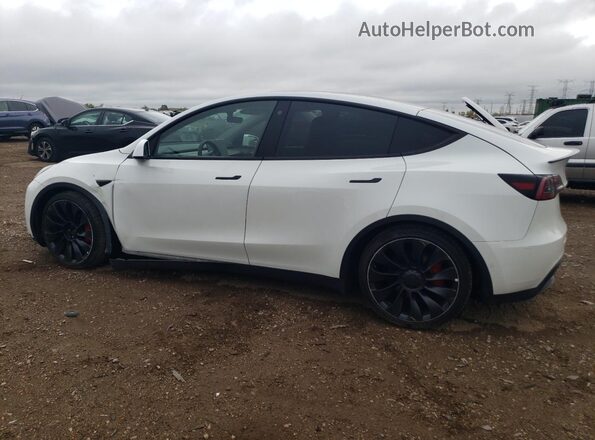 7SAYGDEF5NF516109 2022 TESLA MODEL Белый Вид спереди