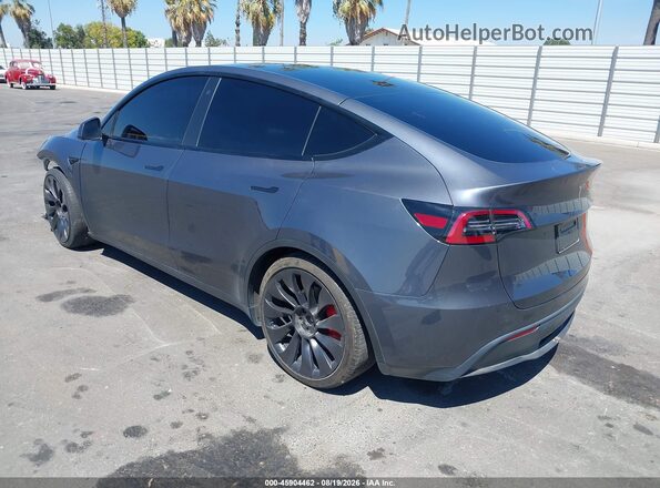 7SAYGDEF5PF738412 2023 TESLA MODEL Y Серый Задняя левая четверть