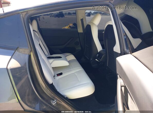 7SAYGDEF5PF738412 2023 TESLA MODEL Y Серый Вид наклейки с VIN-кодом