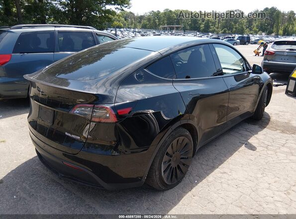 7SAYGDEF5PF915587 2023 TESLA MODEL Y Black Задня права чверть