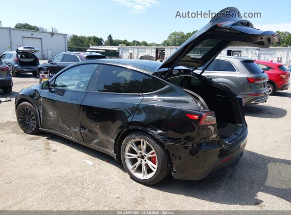 7SAYGDEF5PF915587 2023 TESLA MODEL Y Black Задня ліва чверть