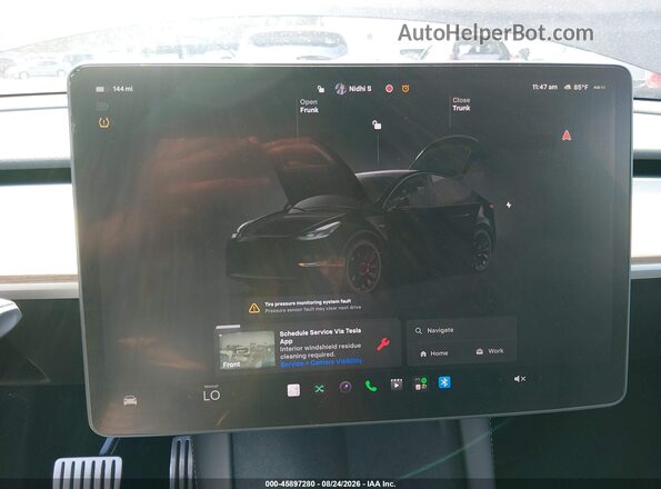 7SAYGDEF5PF915587 2023 TESLA MODEL Y Black 