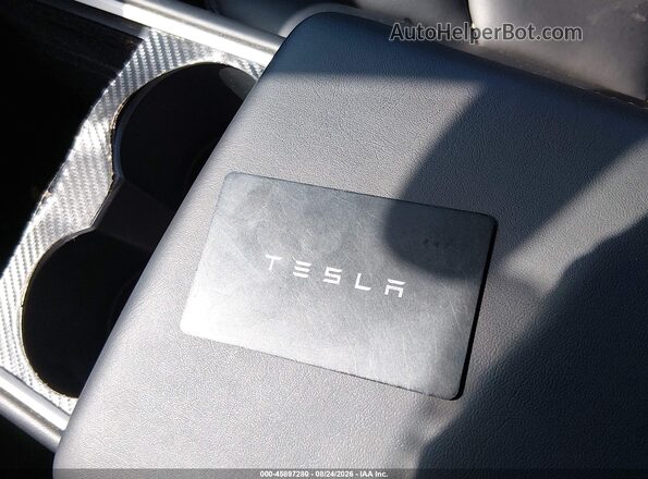 7SAYGDEF5PF915587 2023 TESLA MODEL Y Black Вид панелі приладів