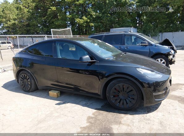 7SAYGDEF5PF915587 2023 TESLA MODEL Y Black Вид задньої частини салону