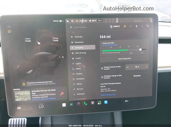 7SAYGDEF5PF915587 2023 TESLA MODEL Y Black 