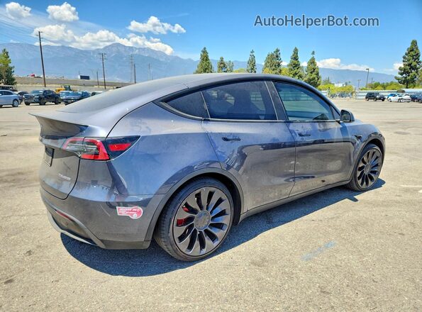 7SAYGDEF5PF920272 2023 TESLA MODEL Серый Задняя правая четверть