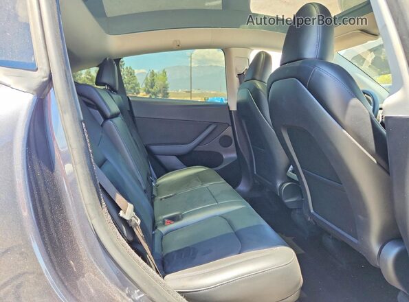 7SAYGDEF5PF920272 2023 TESLA MODEL Серый Вид задних сидений