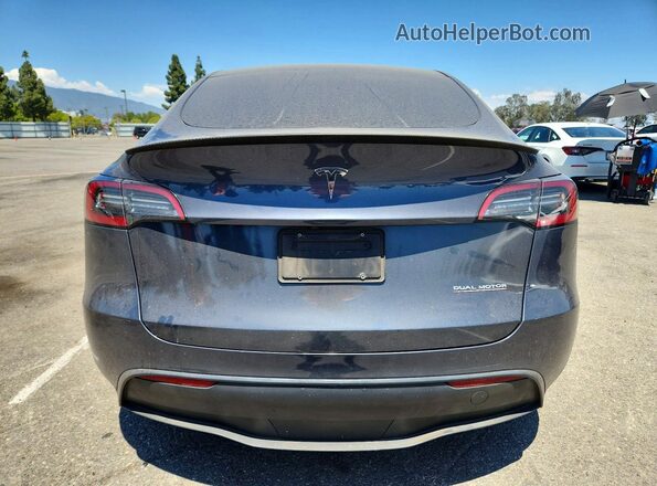 7SAYGDEF5PF920272 2023 TESLA MODEL Серый Вид сзади