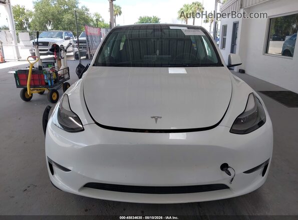 7SAYGDEF5RA266096 2024 TESLA MODEL Y Белый Вид щитка приборов