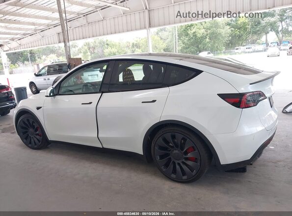 7SAYGDEF5RA266096 2024 TESLA MODEL Y Белый Панорамный вид салона 360°