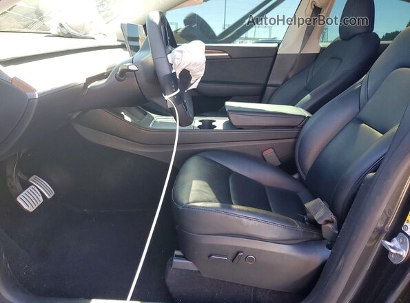 7SAYGDEF5RF050803 2024 TESLA MODEL Black Вид салону спереду