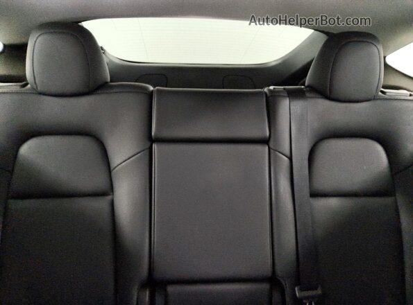 7SAYGDEF6NF389239 2022 TESLA MODEL Blue უკანა სავარძლების ხედი