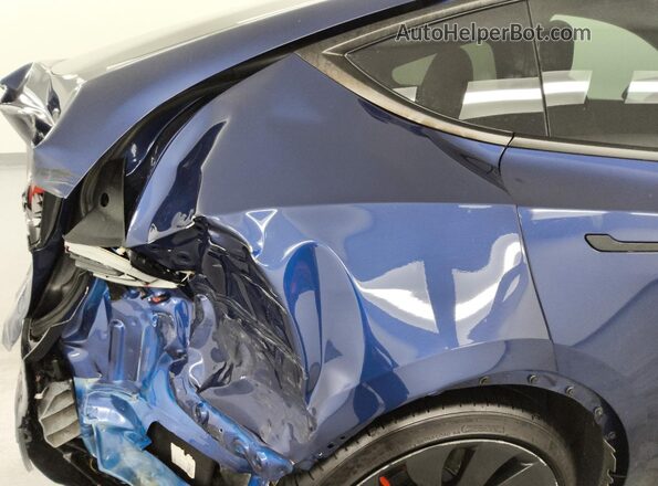 7SAYGDEF6NF389239 2022 TESLA MODEL Blue 