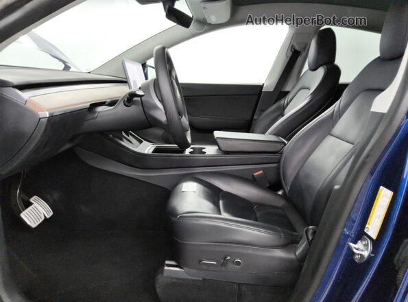 7SAYGDEF6NF389239 2022 TESLA MODEL Blue 