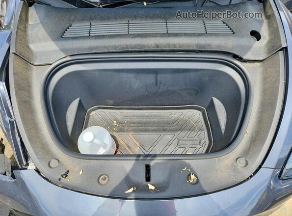 7SAYGDEF6NF451884 2022 TESLA MODEL Gray Engine compartment view