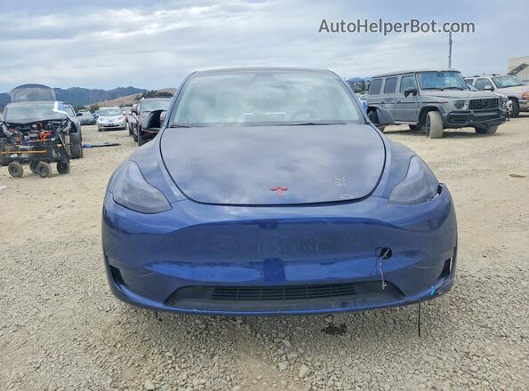 7SAYGDEF6NF539785 2022 TESLA MODEL Blue Vista frontal