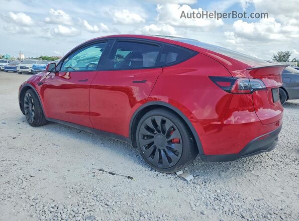 7SAYGDEF6PF585930 2023 TESLA MODEL Burgundy Задня ліва чверть