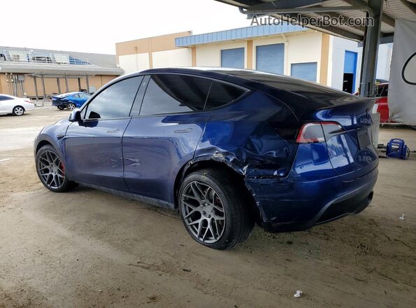 7SAYGDEF6PF622927 2023 TESLA MODEL Blue Задня ліва чверть