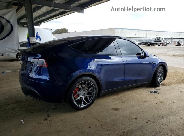 7SAYGDEF6PF622927 2023 TESLA MODEL Blue Задня права чверть