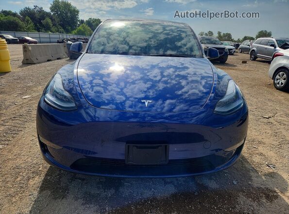 7SAYGDEF6PF826708 2023 TESLA MODEL Blue Vista frontal