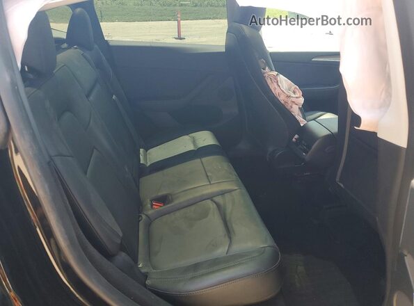 7SAYGDEF6PF926145 2023 TESLA MODEL Черный Вид задних сидений