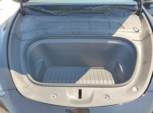 7SAYGDEF6PF926145 2023 TESLA MODEL Черный Вид задней части салона