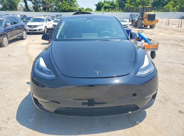 7SAYGDEF6PF926145 2023 TESLA MODEL Черный Вид спереди
