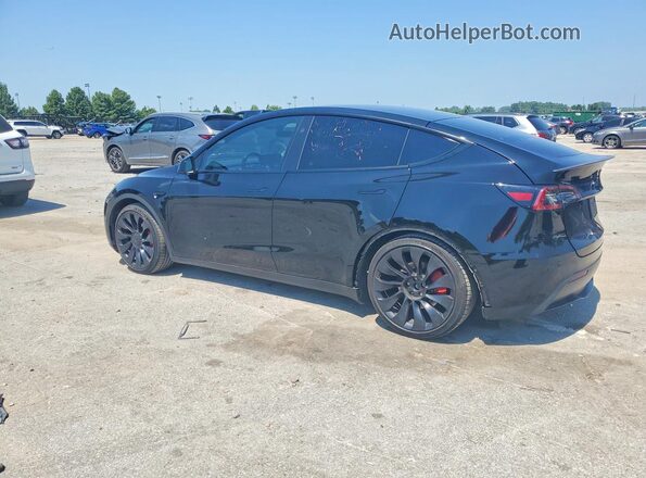 7SAYGDEF6PF926145 2023 TESLA MODEL Черный Задняя левая четверть