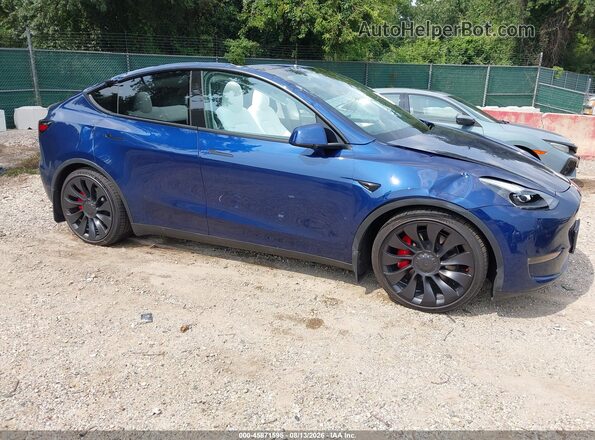 7SAYGDEF6PF969867 2023 TESLA MODEL Y Blue 