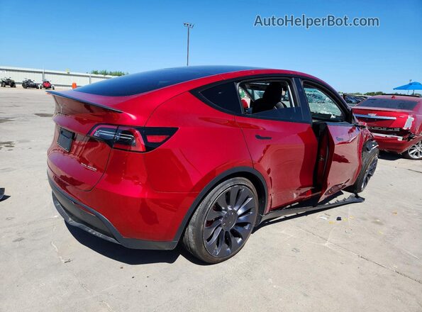 7SAYGDEF6SA374569 2025 TESLA MODEL Red Trasero derecho
