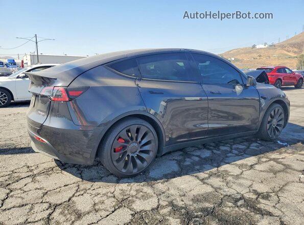 7SAYGDEF6SF243287 2025 TESLA MODEL Угольный Задняя правая четверть