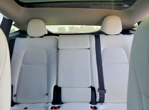 7SAYGDEF6SF243287 2025 TESLA MODEL Угольный Вид задних сидений
