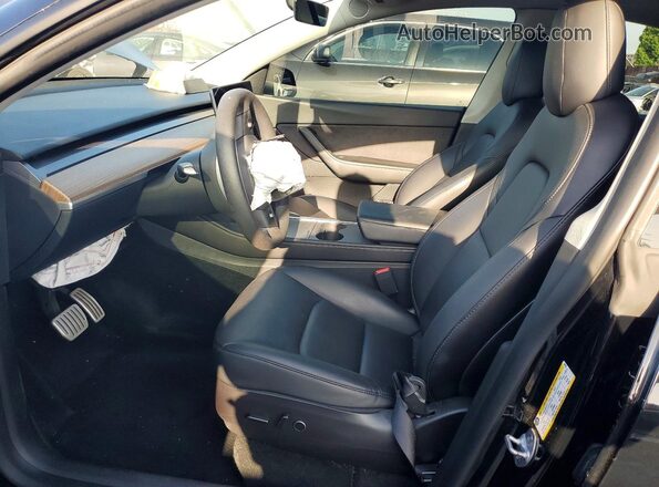 7SAYGDEF7NF490726 2022 TESLA MODEL Black Vista interior delantera