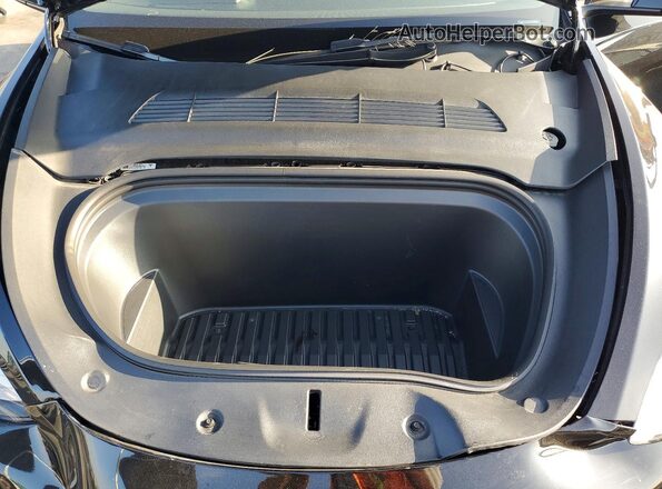 7SAYGDEF7NF490726 2022 TESLA MODEL Black Vista del compartimento del motor