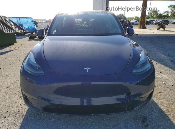 7SAYGDEF7NF516001 2022 TESLA MODEL Blue Դիմացի տեսք